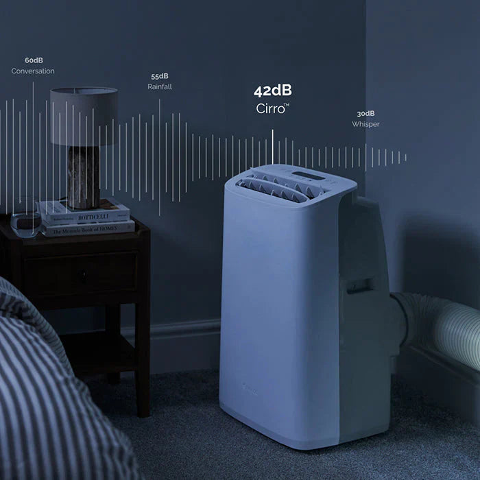 Meaco Cirro+® 16000 BTU Super Quiet Inverter Smart Portable Air Conditioner - Cooling Only